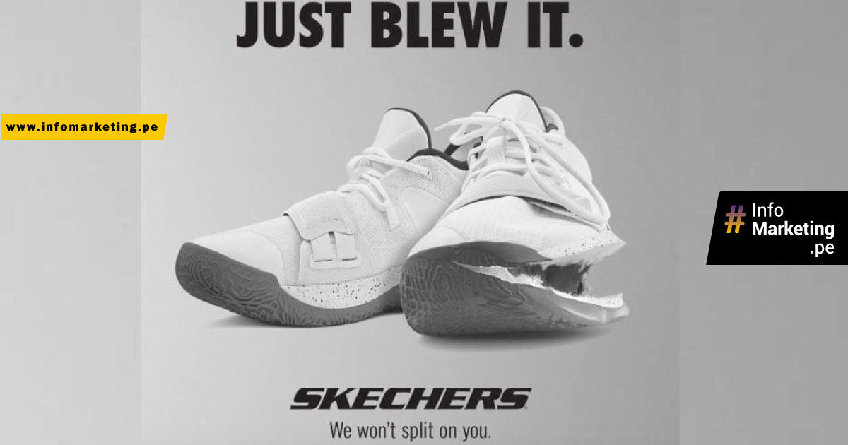 Oxido Excursión El cielo Skechers se burla de Nike con esta ingeniosa campaña - El portal del  Marketing en el Perú