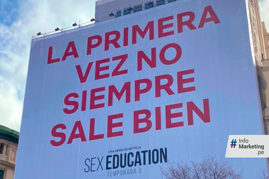 Netflix Lanza Su Nueva Valla Publicitaria Sobre Sex Education El Portal Del Marketing En El Perú 0228